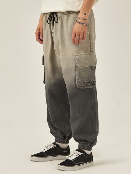 extended sizes men ombre print flap pocket drawstring waist jeans w0is#, Blue
extended sizes men ombre print flap pocket drawstring waist jeans w0is#, Blue