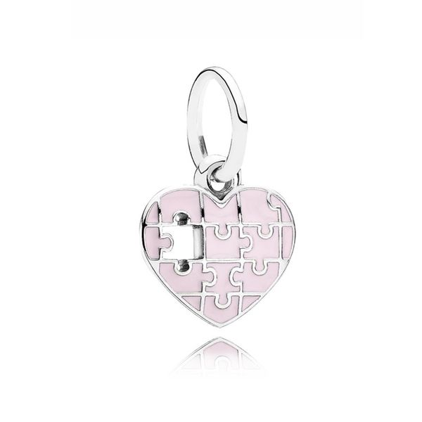 925 silver jigsaw полных мои сердец мотаться подвески бусины подвески с светло-розовой эмалью fit пандором браслетами для diy ювелирных реше, Black
925 silver jigsaw полных мои сердец мотаться подвески бусины подвески с светло-розовой эмалью fit пандором браслетами для diy ювелирных реше, Black