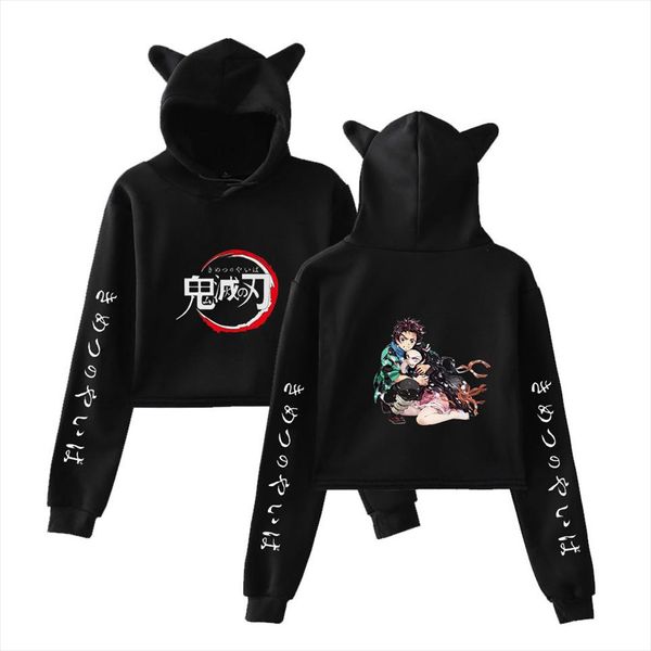 demon slayer print hoodies women 2020 funny cat crop kawaii hoodies sweatshirt kimetsu no yaiba clothes plus size, Black
demon slayer print hoodies women 2020 funny cat crop kawaii hoodies sweatshirt kimetsu no yaiba clothes plus size, Black