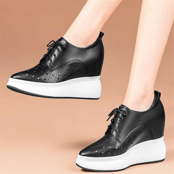 summer fashion sneakers women lace up genuine leather wedges high heel ankle boots female breathable chunky platform pumps shoes, Black
summer fashion sneakers women lace up genuine leather wedges high heel ankle boots female breathable chunky platform pumps shoes, Black