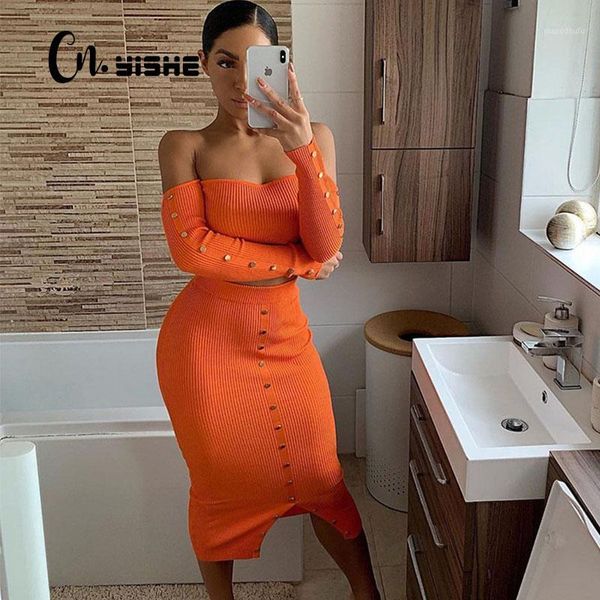 cnyishe 2020 winter tracksutis women suit set fashion button women costume casual crop + skirts neon 2-piece sets for female1, White
cnyishe 2020 winter tracksutis women suit set fashion button women costume casual crop + skirts neon 2-piece sets for female1, White