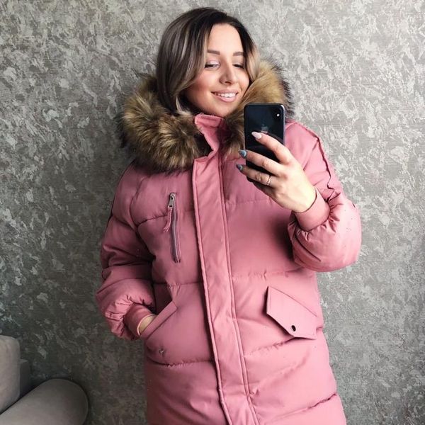 2021 new winter long parkas jackets winter women casual thicken warm parkas coat winter female fur collar padding coats s 2xl, Black
2021 new winter long parkas jackets winter women casual thicken warm parkas coat winter female fur collar padding coats s 2xl, Black