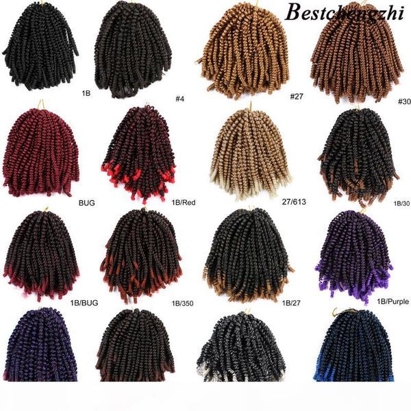 spring twist hair ombre braiding hair 8 inch crochet braids synthetic hair extensions braids 100g pc twists fluffy rainbow color, Black
spring twist hair ombre braiding hair 8 inch crochet braids synthetic hair extensions braids 100g pc twists fluffy rainbow color, Black
