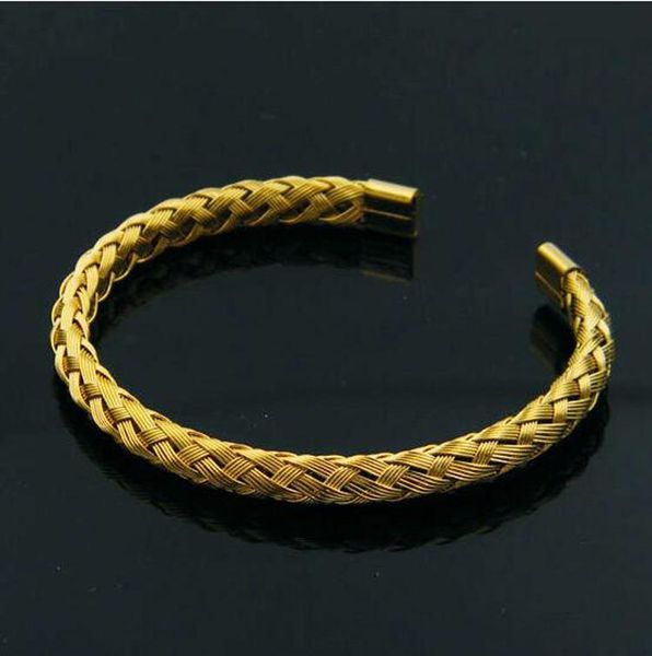 factory wholesale new popular opening bangle bracelet stainless steel weave tails bracelet for men women 4 colors choose, Black
factory wholesale new popular opening bangle bracelet stainless steel weave tails bracelet for men women 4 colors choose, Black