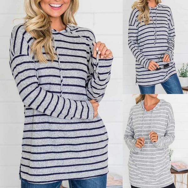 fashion women casual simple stripe sweatshirt long sleeve comfortable soft chic hoodie pullover blouse #srn1, Black
fashion women casual simple stripe sweatshirt long sleeve comfortable soft chic hoodie pullover blouse #srn1, Black