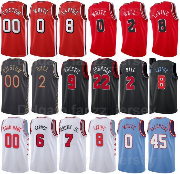 basketball 75th anniversary printed demar derozan jersey 11 zach lavine 8 lonzo ball 2 coby white 0 nikola vucevic 9 alex caruso 6 alize joh, Black;red
basketball 75th anniversary printed demar derozan jersey 11 zach lavine 8 lonzo ball 2 coby white 0 nikola vucevic 9 alex caruso 6 alize joh, Black;red