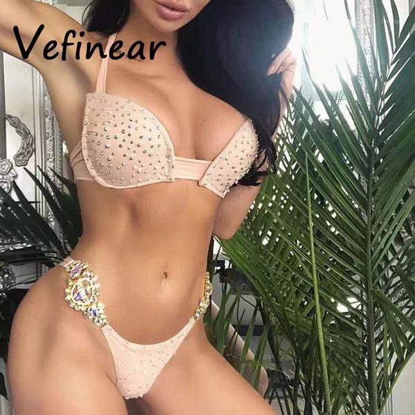 pink bikini set women 2020 crystal rhinestones diamond push up swimsuit bathing suit bathers thong swimwear biquini1, White;black
pink bikini set women 2020 crystal rhinestones diamond push up swimsuit bathing suit bathers thong swimwear biquini1, White;black
