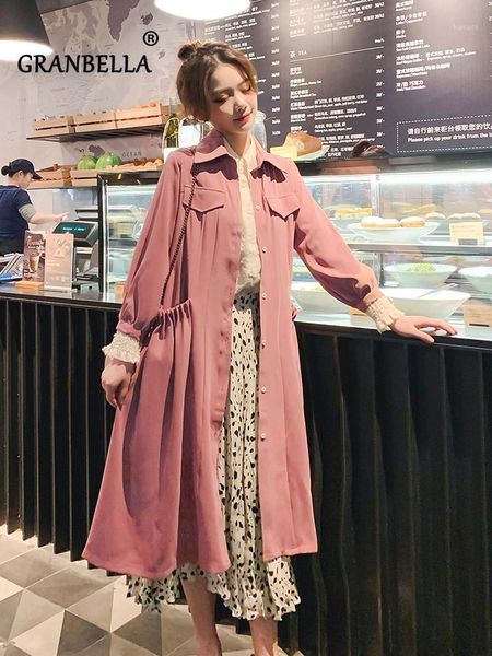 spring and autumn thin coat for women solid color dress coat with big pockets cute long trench coats female 20201, Tan;black
spring and autumn thin coat for women solid color dress coat with big pockets cute long trench coats female 20201, Tan;black