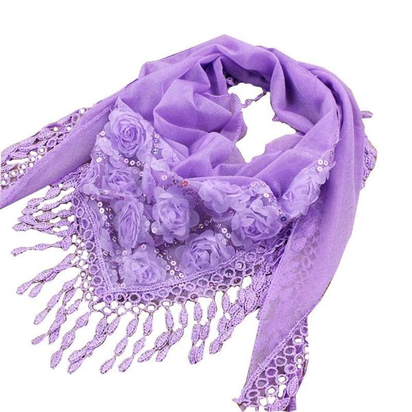 scarves 1pc female women tassel shawls and autumn silk flower lace triangle pendant scarf fashion, Blue;gray
scarves 1pc female women tassel shawls and autumn silk flower lace triangle pendant scarf fashion, Blue;gray