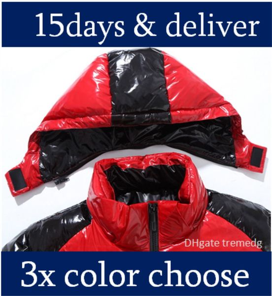 -40 degree cold new winter men jacket casual parka bright leather outwear waterproof thicken warm stand collar outwear coat, Black
-40 degree cold new winter men jacket casual parka bright leather outwear waterproof thicken warm stand collar outwear coat, Black