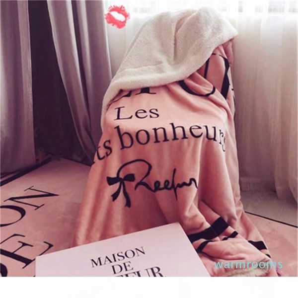 fashion trend japanese alphabet pink pear carpet double-deck coral flannel sofa blanket popular logo boutique small fresh blanket
fashion trend japanese alphabet pink pear carpet double-deck coral flannel sofa blanket popular logo boutique small fresh blanket