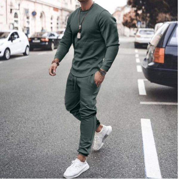 men's sportswear long sved sportswear, casual running cloth, 2-piece set, autumn and winter, Gray
men's sportswear long sved sportswear, casual running cloth, 2-piece set, autumn and winter, Gray