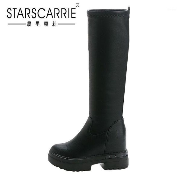 boots autumn and winter plush knee women's thick bottom rivet high casual wear leather shoes1, Black
boots autumn and winter plush knee women's thick bottom rivet high casual wear leather shoes1, Black