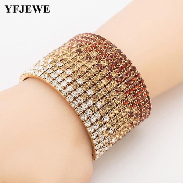 link, chain yfjewe fine jewelry est crystal bracelets&bangles for women fashion multilayer rhinestone slake bracelet b162, Black
link, chain yfjewe fine jewelry est crystal bracelets&bangles for women fashion multilayer rhinestone slake bracelet b162, Black