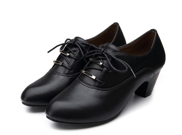 spring and autumn with new style fashion middle heel coarse heel round head womens shoesolm28, Black
spring and autumn with new style fashion middle heel coarse heel round head womens shoesolm28, Black