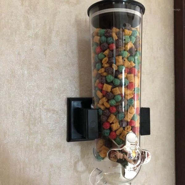 storage bottles & jars cereal dispenser double single dry snack grain canister plastic wall-mounted #sys1
storage bottles & jars cereal dispenser double single dry snack grain canister plastic wall-mounted #sys1