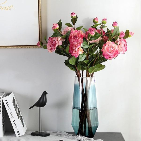 luyue 2heads artificial peony flower wedding party decoration peony home fake flower jewelry dining plastic single1
luyue 2heads artificial peony flower wedding party decoration peony home fake flower jewelry dining plastic single1