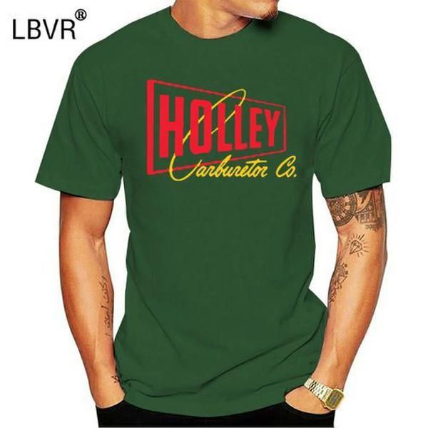 printed new holley performance carburetor vintage rod men tshirt black gents famous t, White;black
printed new holley performance carburetor vintage rod men tshirt black gents famous t, White;black