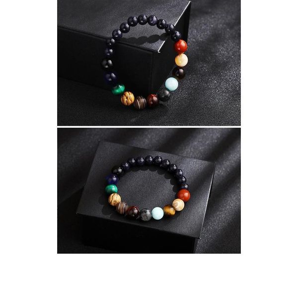 stone milky way bracelet blue san starry sky universe solar system planet bracelet sto jlliwu, Black 
stone milky way bracelet blue san starry sky universe solar system planet bracelet sto jlliwu, Black