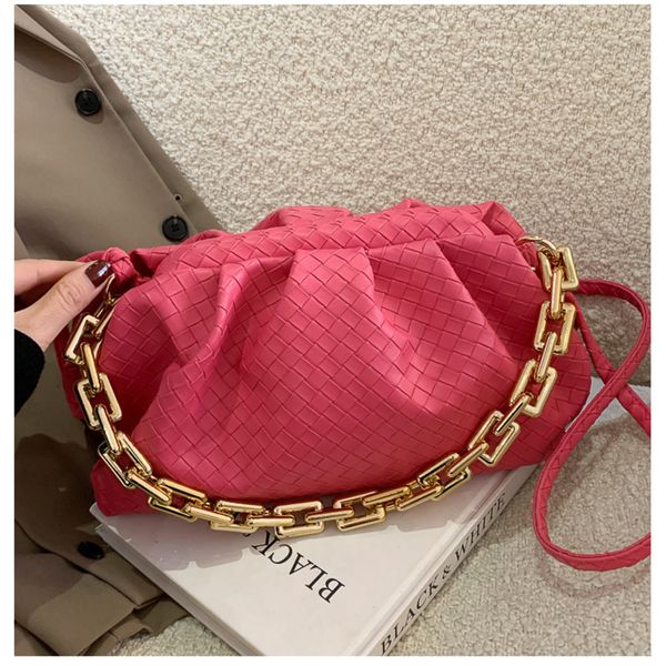 trendy lady solid color cloud handbag weave plaid luxury acrylic chain armpit bags simple clip buckle dumpling subaxillary bag c0125
trendy lady solid color cloud handbag weave plaid luxury acrylic chain armpit bags simple clip buckle dumpling subaxillary bag c0125