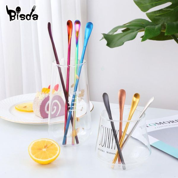 stainless steel stirring spoons golden long handle ice spoon bar tableware 8 color honey salt tool short cake scoop party tools1
stainless steel stirring spoons golden long handle ice spoon bar tableware 8 color honey salt tool short cake scoop party tools1