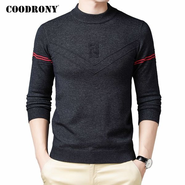 coodrony brand sweater men clothing autumn winter knitwear warm pullover men fashion striped casual o-neck pull homme c1152 201124, White;black
coodrony brand sweater men clothing autumn winter knitwear warm pullover men fashion striped casual o-neck pull homme c1152 201124, White;black