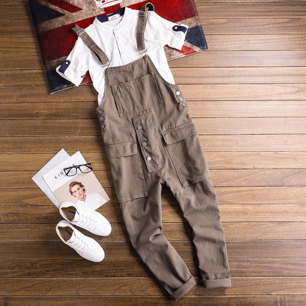 2021 cotton cargo of vintage multi-pocket men with tools black khakis new fashion streetwear men's overalls ds50730 nmu6
2021 cotton cargo of vintage multi-pocket men with tools black khakis new fashion streetwear men's overalls ds50730 nmu6