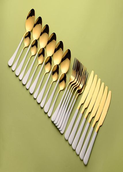 24pcs set tableware stainless steel cutlery complete black fork spoon knife set dinner appliance western dinnerware eco friendly h bbydje
24pcs set tableware stainless steel cutlery complete black fork spoon knife set dinner appliance western dinnerware eco friendly h bbydje
