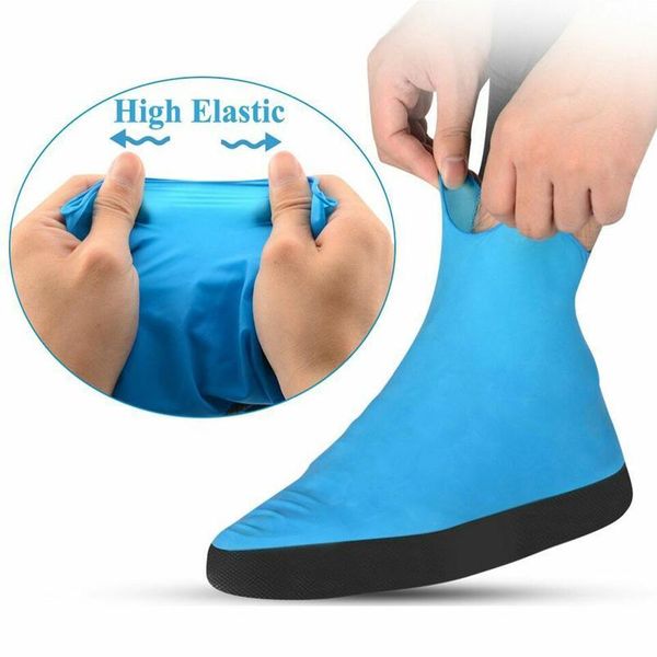 1pair anti rain emulsion shoe cover portable thick sole waterproof foot wear reusable travel accessories protective jlljnh
1pair anti rain emulsion shoe cover portable thick sole waterproof foot wear reusable travel accessories protective jlljnh