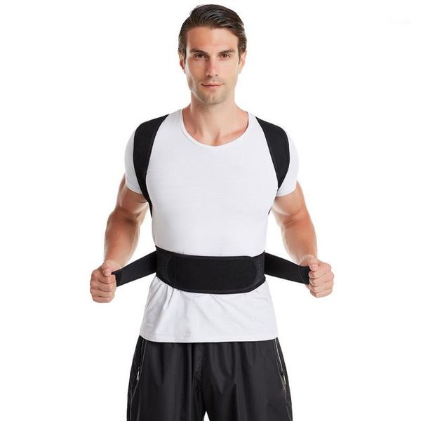 back support 2021 posture corrector shoulder brace correction spine postural health adjustable fixer tape1, Black;blue
back support 2021 posture corrector shoulder brace correction spine postural health adjustable fixer tape1, Black;blue