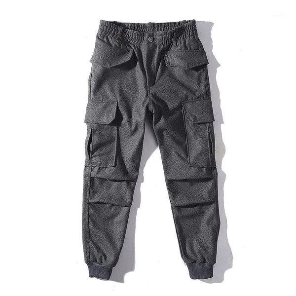 2020 summer new style big pocket overalls sports style woolen ankle banded pants men women loose pants casual1, Black
2020 summer new style big pocket overalls sports style woolen ankle banded pants men women loose pants casual1, Black