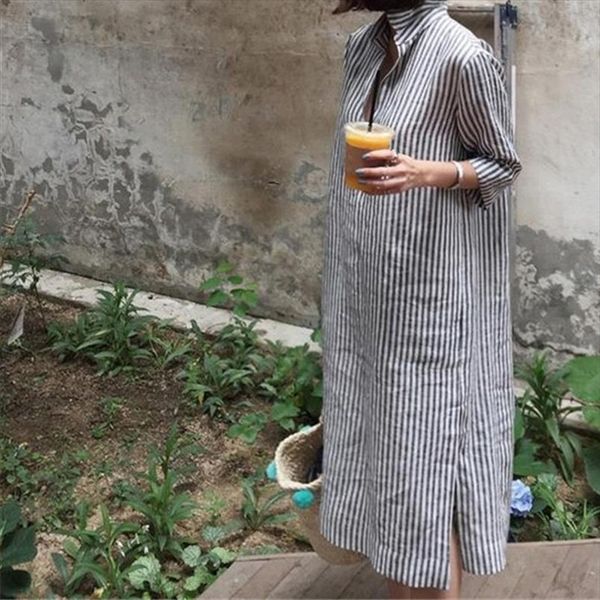 ladies casual shirt women blouses turn down collar shirt casual tunic feminine womens large loose sleeves striped shirt, White
ladies casual shirt women blouses turn down collar shirt casual tunic feminine womens large loose sleeves striped shirt, White