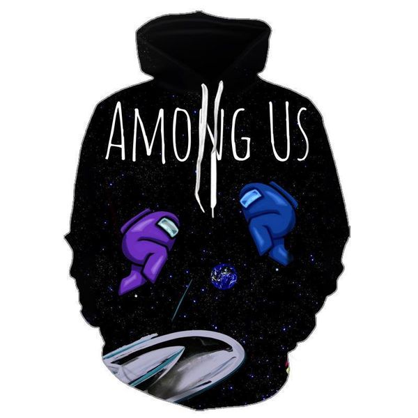 2021 funny game among us 3d kids hoodies for teenagers oversized children's sweatshirt for boys girls sweat shirt child boy hood, Black
2021 funny game among us 3d kids hoodies for teenagers oversized children's sweatshirt for boys girls sweat shirt child boy hood, Black