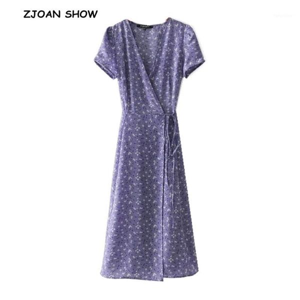french cross v neck floral print wrap dress 2020 woman lacing up waist slit mid long slim fit summer dresses 2 colors1, Black;gray
french cross v neck floral print wrap dress 2020 woman lacing up waist slit mid long slim fit summer dresses 2 colors1, Black;gray