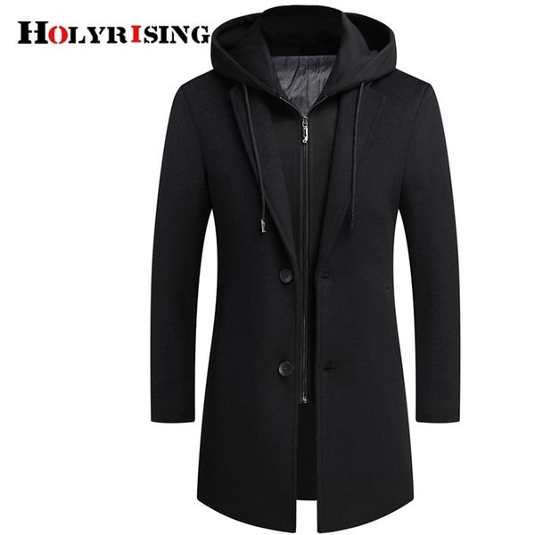 holyrising men long detachable hood woolen coat fashion men coat jacket m-4xl manteau homme men wool jackst 19041-5 201223, Black
holyrising men long detachable hood woolen coat fashion men coat jacket m-4xl manteau homme men wool jackst 19041-5 201223, Black