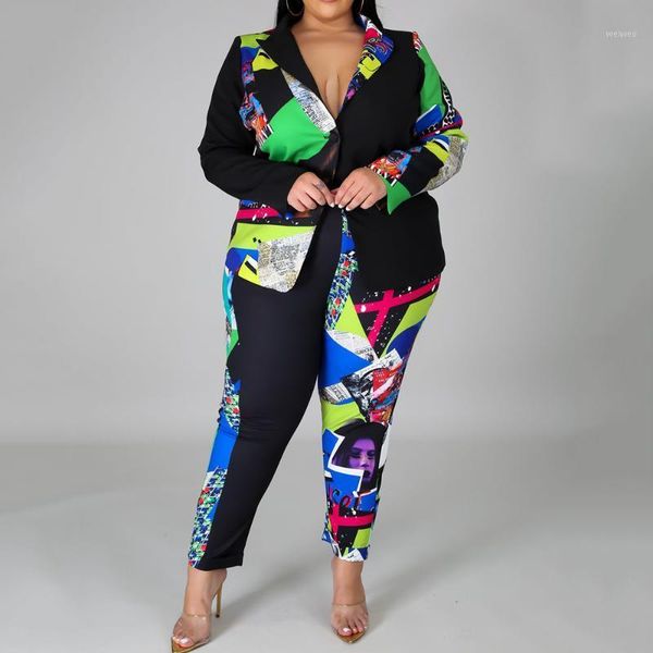 5xl plus size fashion print two piece sets office blazer jacket pants suit women 2020 casual party oversize outfit lady african1, Gray
5xl plus size fashion print two piece sets office blazer jacket pants suit women 2020 casual party oversize outfit lady african1, Gray