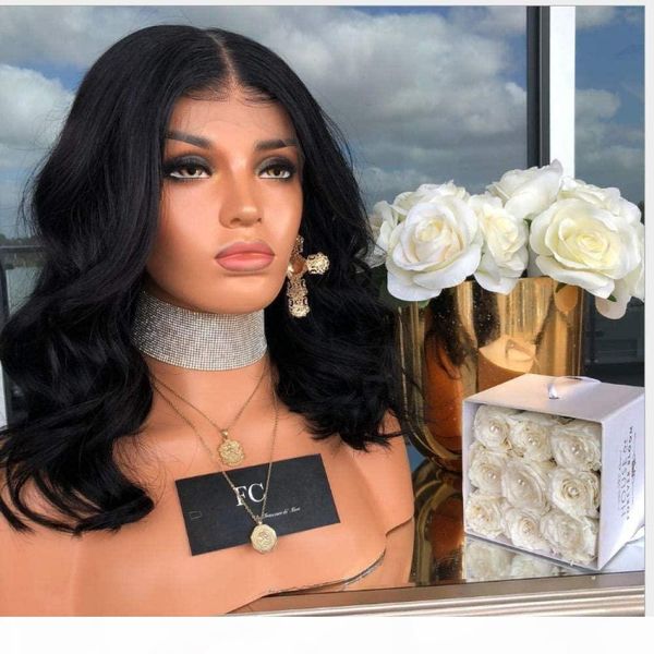 130% density indian remy short lace human hair wave bob wig for black women glueless short lace front wig, Black;brown
130% density indian remy short lace human hair wave bob wig for black women glueless short lace front wig, Black;brown