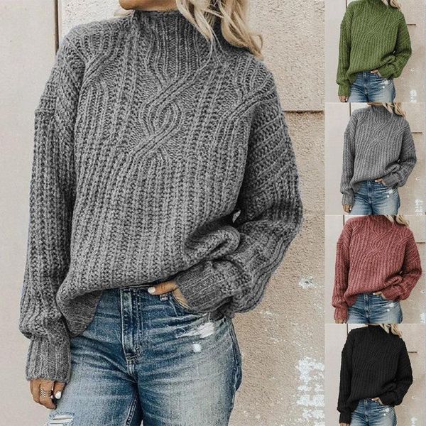 2021 spring autumn knitted sweater casual women's turtleneck long sleeve sweaters pullover oversized sweater loose women, White;black 
2021 spring autumn knitted sweater casual women's turtleneck long sleeve sweaters pullover oversized sweater loose women, White;black