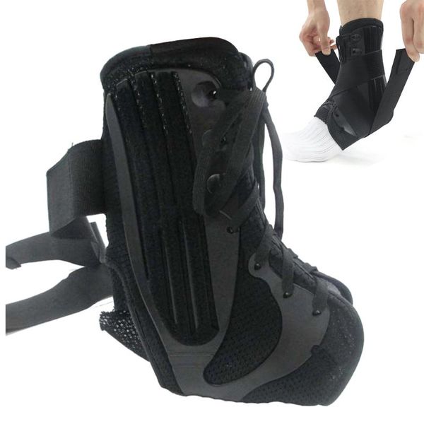 sport adjustable support lace up ankle brace pad elastic stabilizer achilles tendon pain safety running guard, Blue;black
sport adjustable support lace up ankle brace pad elastic stabilizer achilles tendon pain safety running guard, Blue;black