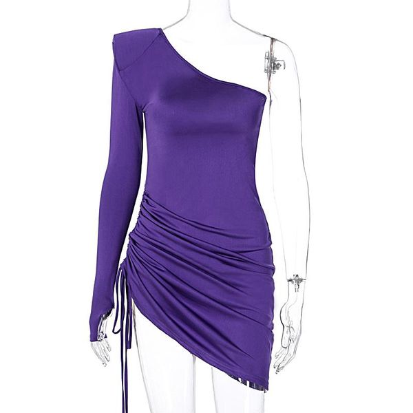 hugcitar 2020 one-shoulder padded long sleeve ruched bandage mini dress autumn winter women streetwear outfits party wear, Black;gray
hugcitar 2020 one-shoulder padded long sleeve ruched bandage mini dress autumn winter women streetwear outfits party wear, Black;gray