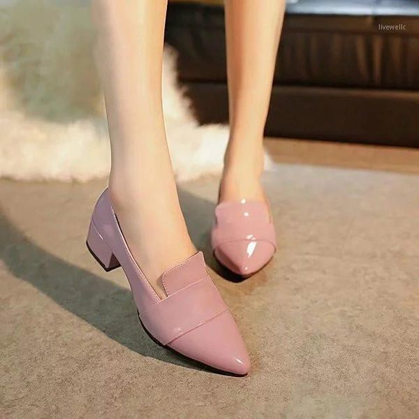 dress shoes drop high heels women pumps patent leather single woman thick pointed toe leopard female pumps1, Black
dress shoes drop high heels women pumps patent leather single woman thick pointed toe leopard female pumps1, Black