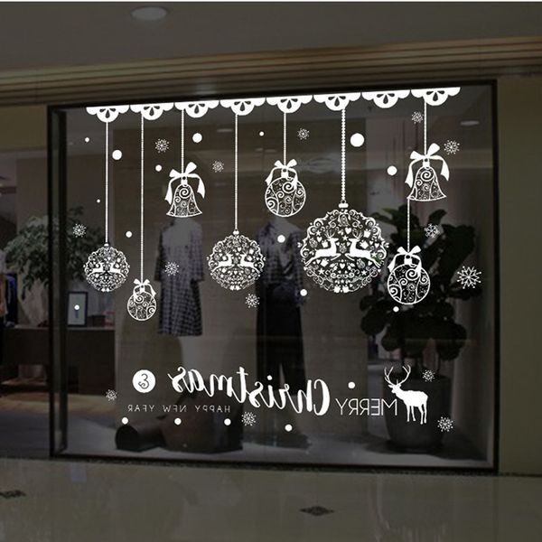 decoration shop removable window wall bells stickers deer christmas decorations 2021
decoration shop removable window wall bells stickers deer christmas decorations 2021