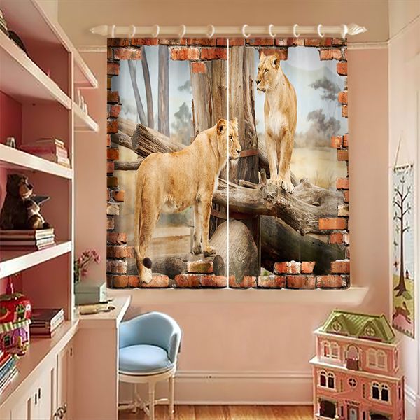 3d print blackout curtains african steppe lion pattern child room short curtains thickened fabric kitchen curtains customizable
3d print blackout curtains african steppe lion pattern child room short curtains thickened fabric kitchen curtains customizable
