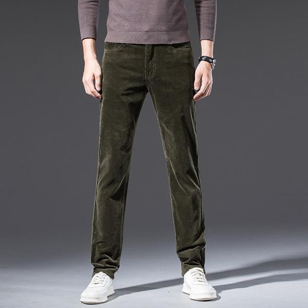 men's pants corduroy mens straight regular 2021 spring casual man clothing business formal long trousers, Black
men's pants corduroy mens straight regular 2021 spring casual man clothing business formal long trousers, Black