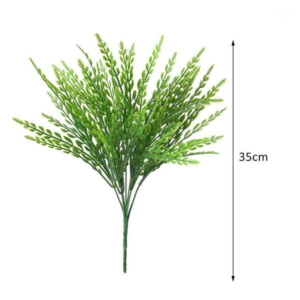 1pc artificial plants 7-fork green grass leaves decoration home garden outdoor wedding decor fake branch only1
1pc artificial plants 7-fork green grass leaves decoration home garden outdoor wedding decor fake branch only1