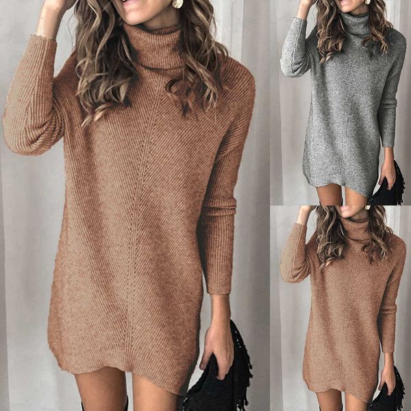 women solid color turtleneck long sleeve loose knitted acrylic casual warm autumn winter women's sweater, White;black
women solid color turtleneck long sleeve loose knitted acrylic casual warm autumn winter women's sweater, White;black