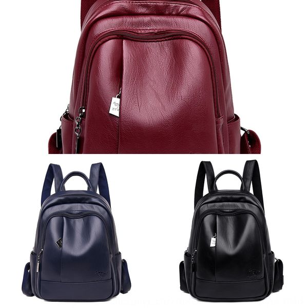 double women's 2019 new korean version simple versatile kangaroo student backpack soft leather fashion leisure large bag bagshoulder ba
double women's 2019 new korean version simple versatile kangaroo student backpack soft leather fashion leisure large bag bagshoulder ba