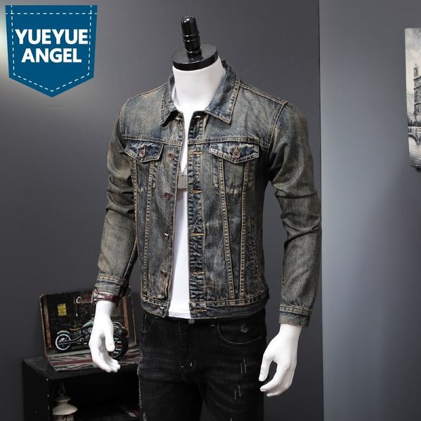 men autumn embroidery denim jacket male fashion punk style vintage jeans jacket streetwear plus size 4xl clothing c1108, Black;brown
men autumn embroidery denim jacket male fashion punk style vintage jeans jacket streetwear plus size 4xl clothing c1108, Black;brown