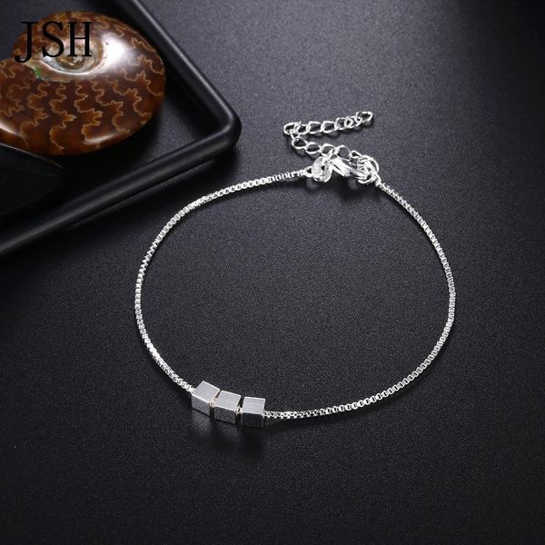 charms pendant beautiful elegant wedding women cute silver color chain bracelet fashion anklet jewelry lh030 h bbyzes, Black
charms pendant beautiful elegant wedding women cute silver color chain bracelet fashion anklet jewelry lh030 h bbyzes, Black
