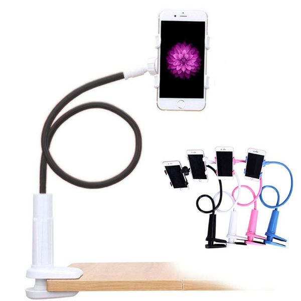 universal lazy holder arm flexible flexible 360 clip mobile cell phone holder bed desk table clip deskbracket mount gooseneck bracket 
universal lazy holder arm flexible flexible 360 clip mobile cell phone holder bed desk table clip deskbracket mount gooseneck bracket